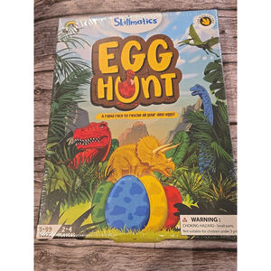 EGG HUNT Skillmatics Board Game Memory Strategy Dinosaur Dino Learning New (138)